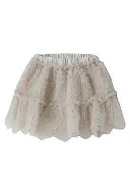 Wehkamp LIL' ATELIER MINI A-lijn rok beige aanbieding