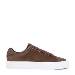 Wehkamp Tommy Hilfiger suède sneakers bruin aanbieding