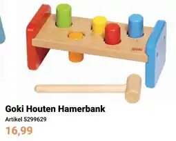 Lobbes Goki Houten Hamerbank aanbieding