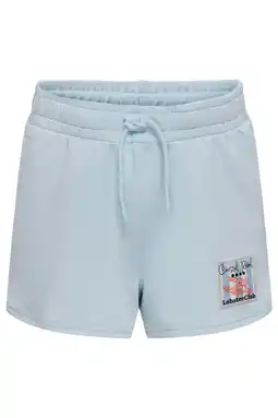 Wehkamp KIDS ONLY GIRL loose sweatshort lichtblauw aanbieding