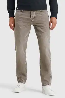 Wehkamp Cast Iron FALTURE RELAXED straight leg jeans dirt coated light aanbieding