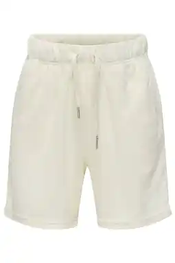 Wehkamp ONLY & SONS JUNIOR regular casual short ecru aanbieding