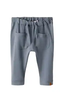 Wehkamp LIL' ATELIER BABY loose casual broek blauw aanbieding