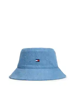 Wehkamp Tommy Hilfiger denim bucket hat lichtblauw aanbieding