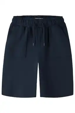 Wehkamp NAME IT KIDS relaxed sweatshort donkerblauw aanbieding