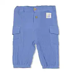 Wehkamp Feetje baby cargobroek Sssiesta blauw aanbieding