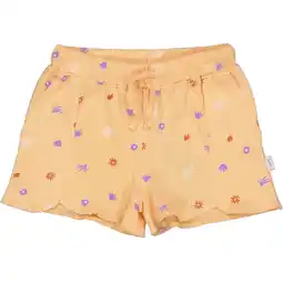 Wehkamp QPI regularwaist casual short oranje met textuur aanbieding