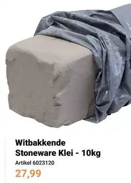 Lobbes Witbakkende Stoneware Klei aanbieding