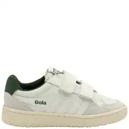 Wehkamp Gola Eagle Strap sneakers wit/groen aanbieding