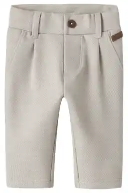 Wehkamp NAME IT BABY straight casual broek greige aanbieding