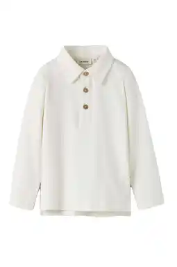 Wehkamp LIL' ATELIER MINI polo wit aanbieding