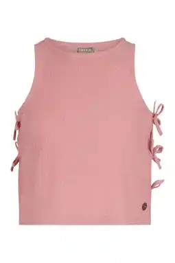 Wehkamp Like Flo Young mouwloze top oudroze aanbieding