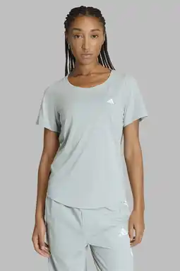 Wehkamp adidas Performance sportshirt mintgroen aanbieding
