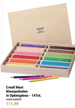 Lobbes Creall Maxi Kleurpotloden aanbieding