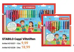 Lobbes STABILO Cappi Viltstiften aanbieding