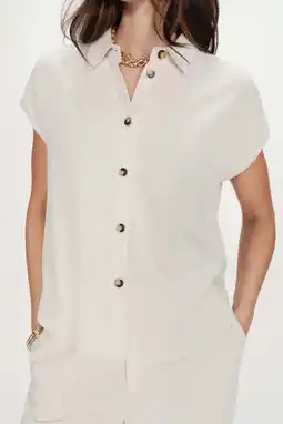 Wehkamp Grace & Mila blouse beige aanbieding