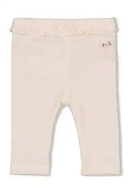 Wehkamp Feetje legging Flower Ranch ecru aanbieding