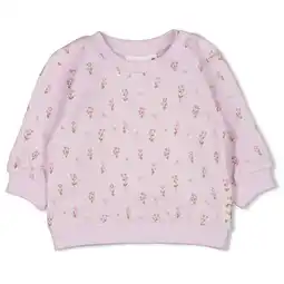 Wehkamp Feetje sweater Flower Ranch lila aanbieding