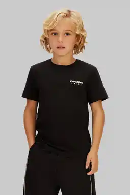 Wehkamp Calvin Klein T-shirt zwart aanbieding