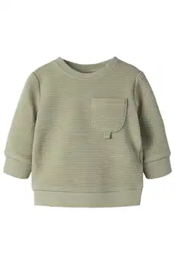 Wehkamp NAME IT BABY sweater kaki aanbieding