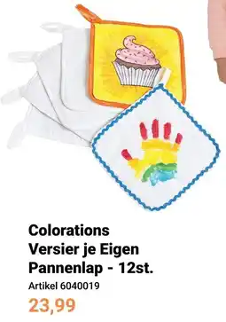 Lobbes Colorations Versier je Eigen Pannenlap aanbieding