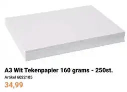 Lobbes A3 Wit Tekenpapier aanbieding