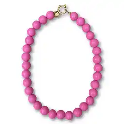 Wehkamp Bonnie Studios gold plated ketting Wilma roze aanbieding