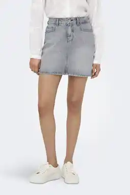 Wehkamp ONLY denim spijkerrok grey denim aanbieding