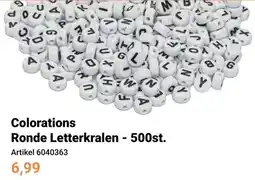 Lobbes Colorations Ronde Letterkralen aanbieding