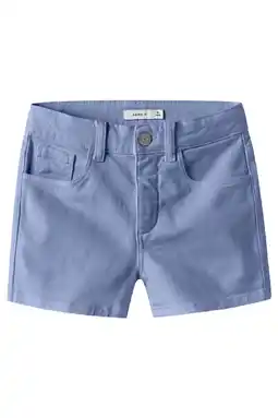 Wehkamp NAME IT KIDS straight casual short paars aanbieding