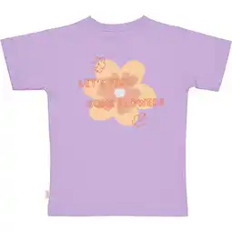 Wehkamp QPI T-shirt met backprint lila aanbieding