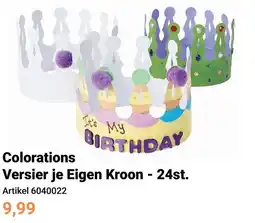 Lobbes Colorations Versier je Eigen Kroon - 24st. aanbieding