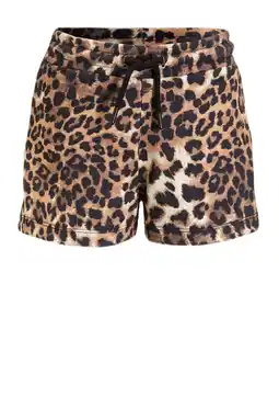 Wehkamp Anytime sweatshort panterprint aanbieding