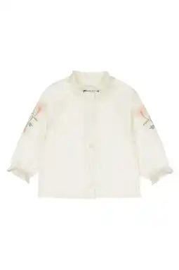 Wehkamp Dirkje gebloemde blouse ecru aanbieding