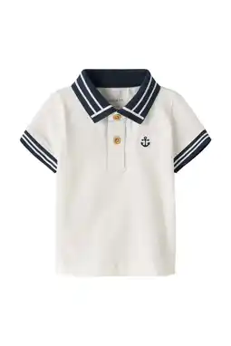 Wehkamp NAME IT BABY polo wit gebreid aanbieding