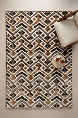 Wehkamp Studio LIVIT vloerkleed bruin/zwart (290x200 cm) aanbieding
