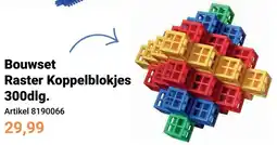 Lobbes Bouwset Raster Koppelblokjes aanbieding