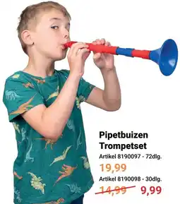Lobbes Pipetbuizen Trompетset aanbieding