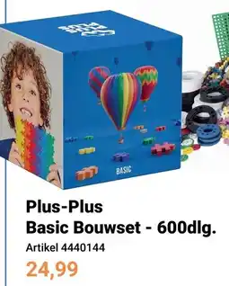 Lobbes Plus-Plus Basic Bouwset aanbieding