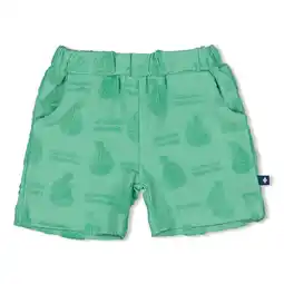 Wehkamp Feetje casual short Seaside Happiness groen aanbieding