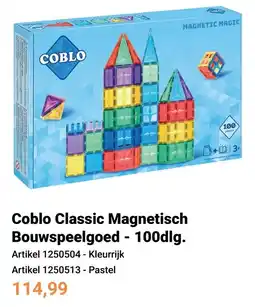 Lobbes Coblo Classic Magnetisch Bouwspeelgoed aanbieding