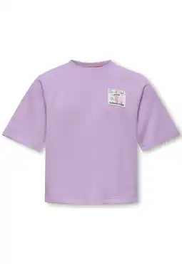 Wehkamp KIDS ONLY GIRL T-shirt paars aanbieding