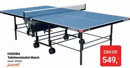Lobbes Hudora tafeltennistafel match aanbieding