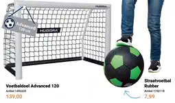 Lobbes Hudora Voetbaldoel Advanced 120 aanbieding