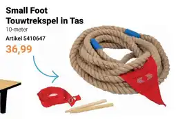 Lobbes Small Foot Touwtrekspel in Tas aanbieding
