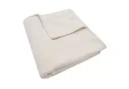 Wehkamp Jollein ledikant deken Cosy Knit - Ivory/Velvet aanbieding