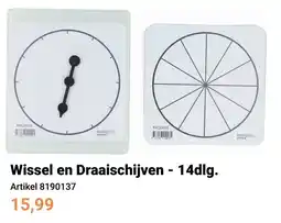 Lobbes teachables Wissel en Draaischijven - 14dlg. aanbieding