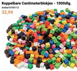 Lobbes Koppelbare Centimeterblokjes aanbieding
