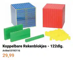 Lobbes Koppelbare Rekenblokjes aanbieding