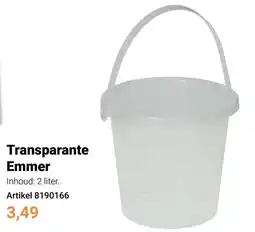 Lobbes Transparante Emmer aanbieding